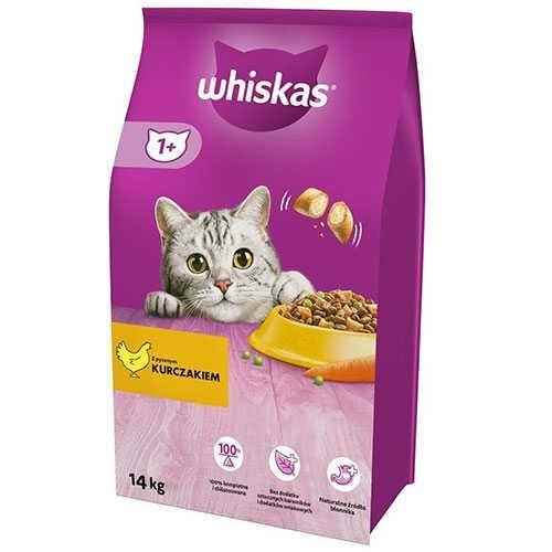 Whiskas Tavuklu ve Sebzeli Yetişkin Kedi Maması 14kg