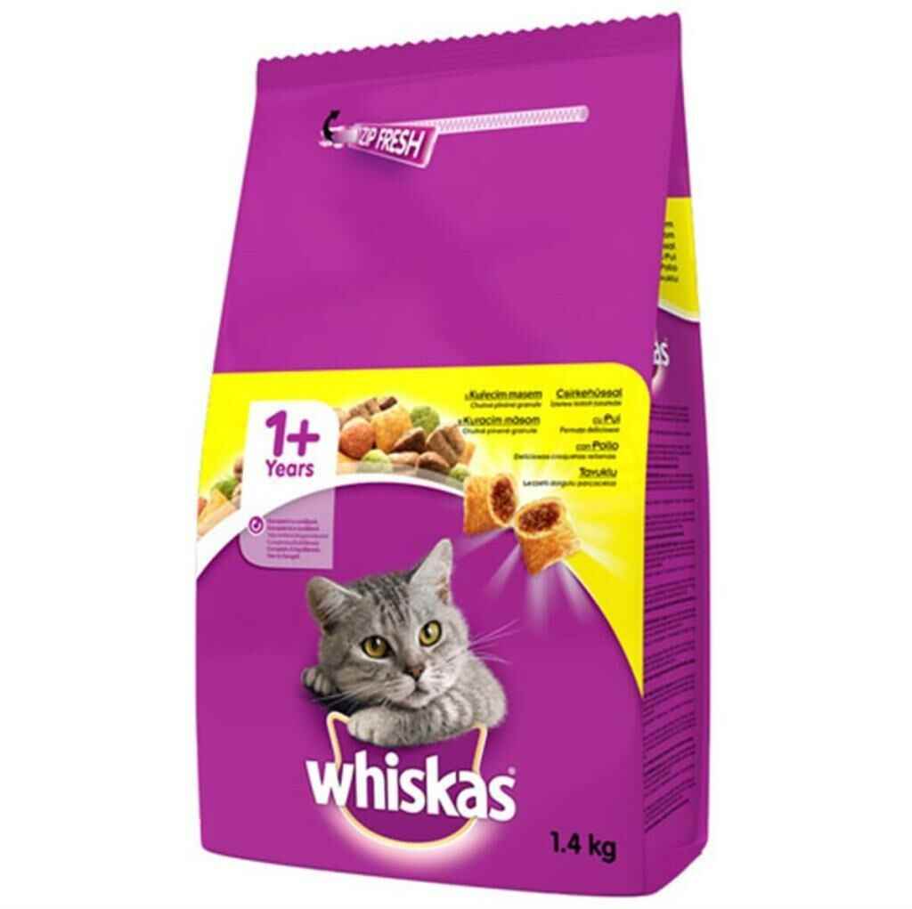 Whiskas Tavuklu Yetişkin Kedi Maması 1,4kg