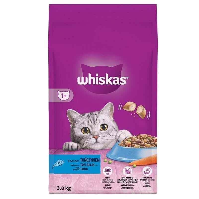 Whiskas Ton Balıklı ve Sebzeli Yetişkin Kedi Maması 3,8kg