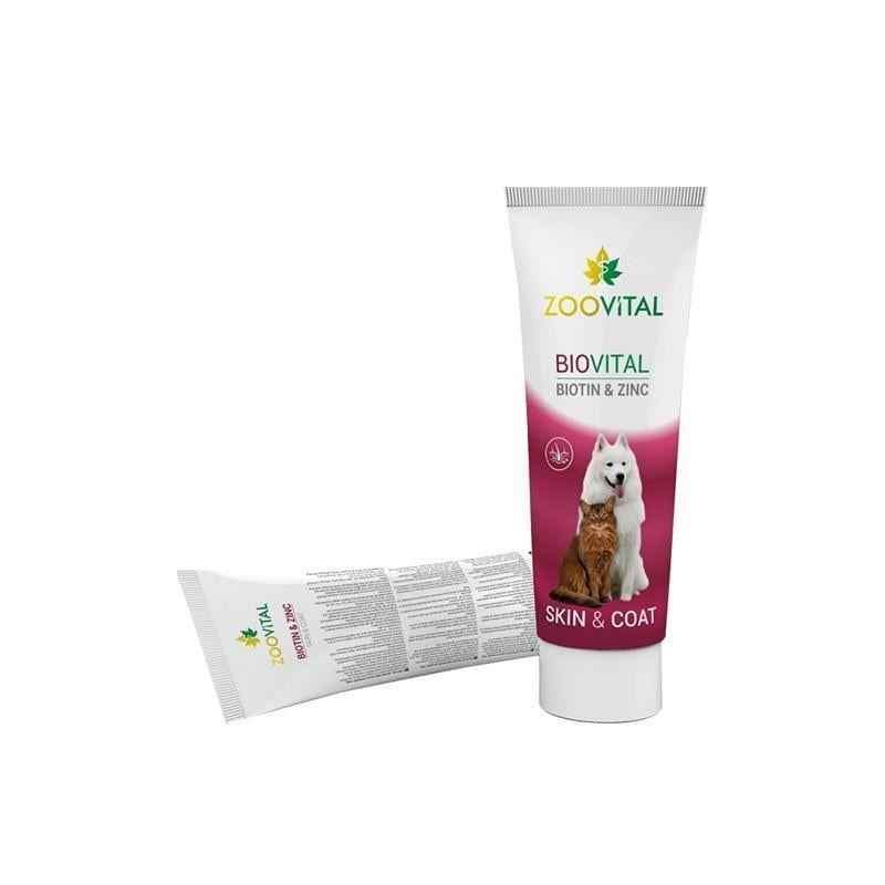 Zoo Vital Biovital Tüy Sağlığı Vitamin Kedi ve Köpek Macunu 100 Gr